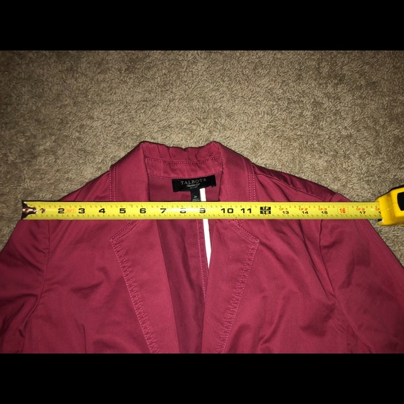 Talbots Dusty Pink/Red Women’s Career Blazer - Picture 5 of 8